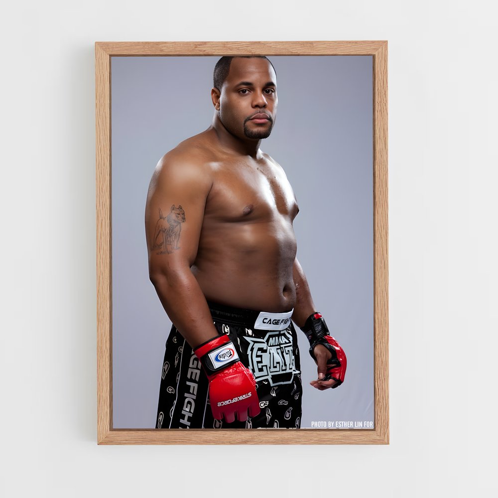 Poster Champ d'Octogone – affiche MMA (vue 4)